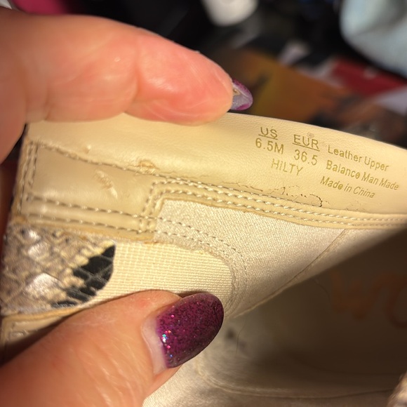 Sam Edelman Hilty snakeskin print ankle boot. Sz 6.5. - Picture 16 of 17